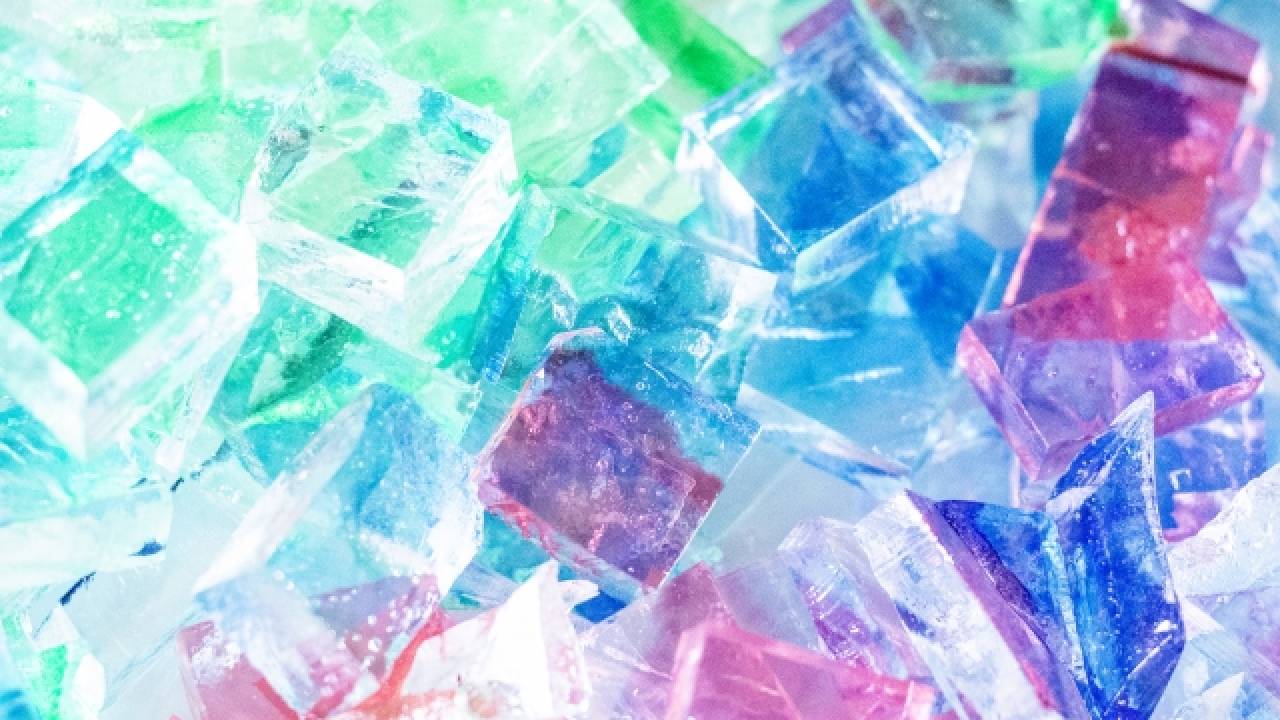 琥珀糖　表紙